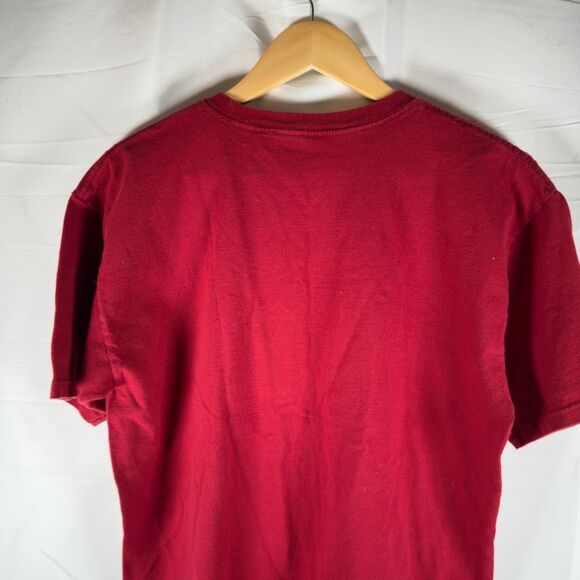VANS Vintage Y2K Red Big Sketch Logo T-shirt Men’s M | Skater Streetwear Casual - Picture 9 of 12